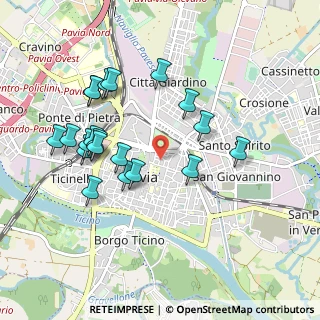 Mappa Corso Carlo Alberto, 27100 Pavia PV, Italia (0.9455)