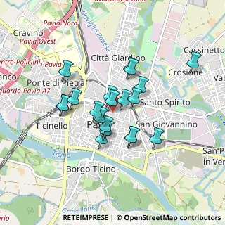 Mappa Corso Carlo Alberto, 27100 Pavia PV, Italia (0.6765)