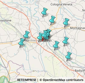 Mappa Via Corradina, 37045 Legnago VR, Italia (5.14857)