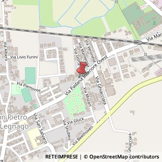 Mappa Via Padana Inferiore Ovest, 54, 37045 Legnago, Verona (Veneto)
