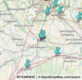 Mappa Via Valla, 27100 Pavia PV, Italia (21.91938)