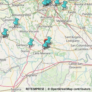 Mappa Via Valla, 27100 Pavia PV, Italia (24.27267)