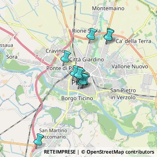 Mappa Via Valla, 27100 Pavia PV, Italia (1.37273)