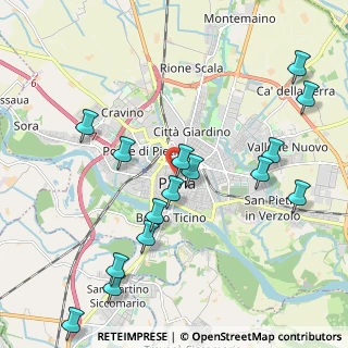 Mappa Via Valla, 27100 Pavia PV, Italia (2.36267)