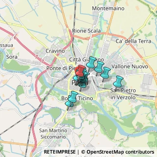 Mappa Via Valla, 27100 Pavia PV, Italia (0.84143)