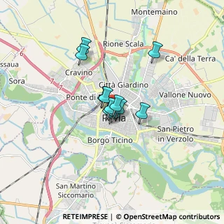 Mappa Via Valla, 27100 Pavia PV, Italia (0.9275)