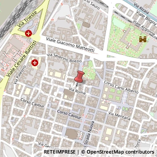 Mappa Via XX Settembre, 42, 27100 Pavia, Pavia (Lombardia)
