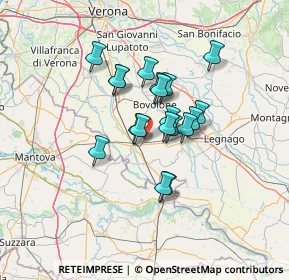 Mappa Via Valdivisi, 37054 Nogara VR, Italia (9.66316)