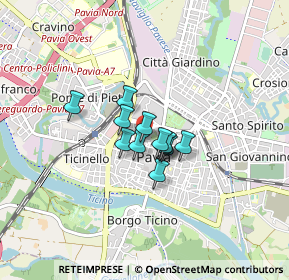 Mappa Via L, 27100 Pavia PV, Italia (0.445)