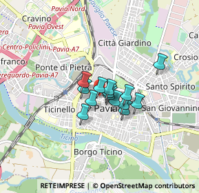 Mappa Via L, 27100 Pavia PV, Italia (0.46143)