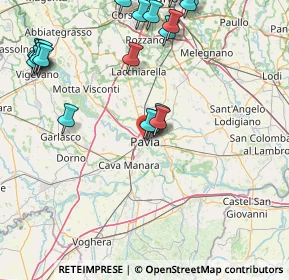 Mappa Largo Panizza, 27100 Pavia PV, Italia (20.198)