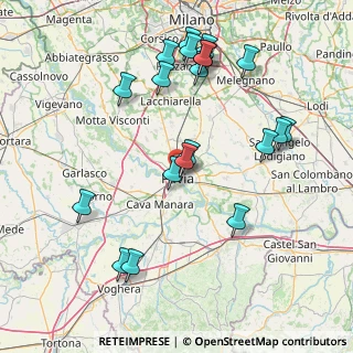 Mappa Largo Panizza, 27100 Pavia PV, Italia (17.3265)