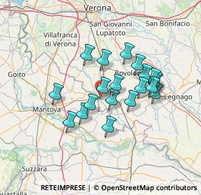 Mappa Trav. Via Burgan, 37060 Sorgà VR, Italia (11.335)