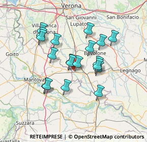 Mappa Trav. Via Burgan, 37060 Sorgà VR, Italia (12.01947)