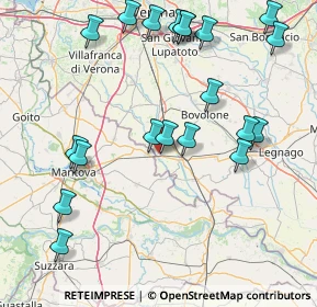 Mappa Trav. Via Burgan, 37060 Sorgà VR, Italia (18.791)