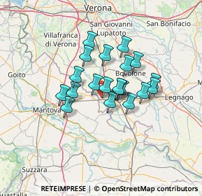 Mappa Trav. Via Burgan, 37060 Sorgà VR, Italia (9.4835)