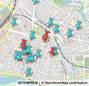 Mappa Piazza Collegio Cairoli, 27100 Pavia PV, Italia (0.525)