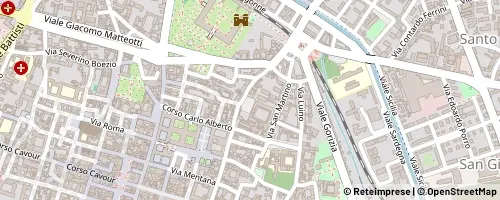 Mappa Pavia