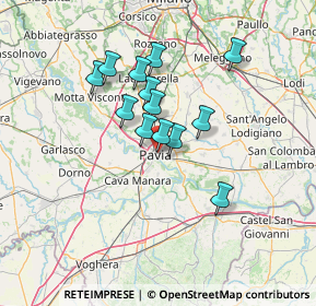 Mappa Piazza Collegio Cairoli, 27100 Pavia PV, Italia (10.65538)