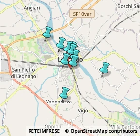 Mappa Via della Pace, 37045 Legnago VR, Italia (0.90818)