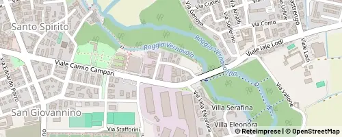 Mappa Pavia
