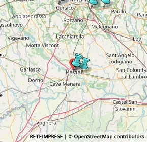 Mappa Via S. Donnino, 27100 Pavia PV, Italia (25.61467)