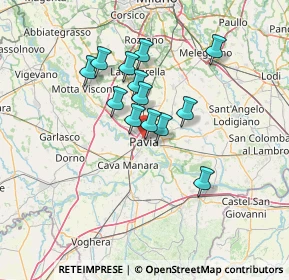 Mappa Via S. Donnino, 27100 Pavia PV, Italia (10.63538)