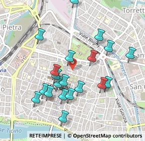 Mappa Via del Teatro, 27100 Pavia PV, Italia (0.479)