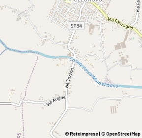 Mappa Via Tezzon, 35020 Pozzonovo PD, Italia (0.696)