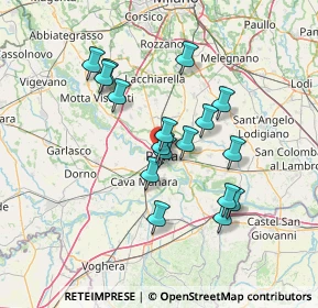 Mappa SS 35 dei Giovi, 27100 Pavia PV, Italia (12.09294)