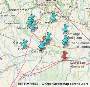 Mappa SS 35 dei Giovi, 27100 Pavia PV, Italia (11.55231)