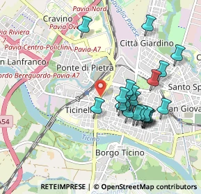 Mappa SS 35 dei Giovi, 27100 Pavia PV, Italia (0.8865)