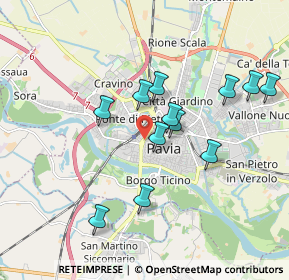 Mappa SS 35 dei Giovi, 27100 Pavia PV, Italia (1.6875)