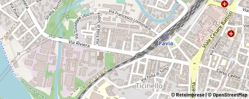 Mappa Pavia