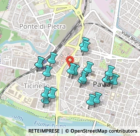 Mappa Via Palestro 3 Amministrativo, 27100 Pavia PV, Italia (0.4335)