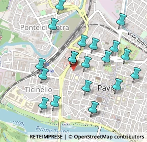 Mappa Via Palestro 3 Amministrativo, 27100 Pavia PV, Italia (0.5015)