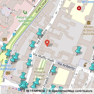 Mappa Via Palestro 3 Amministrativo, 27100 Pavia PV, Italia (0.09286)
