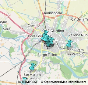 Mappa Via Palestro 3 Amministrativo, 27100 Pavia PV, Italia (1.50909)