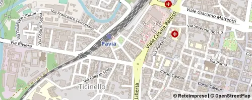 Mappa Pavia