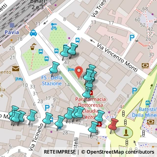 Mappa Viale Vittorio Emanuele II, 27100 Pavia PV, Italia (0.05652)