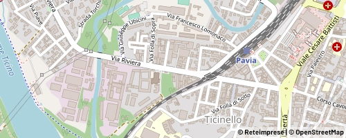 Mappa Pavia