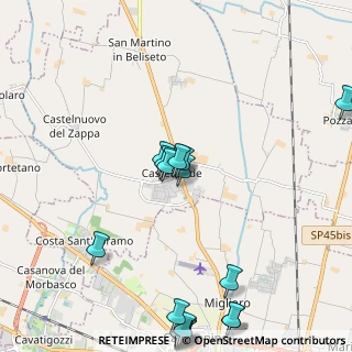 Mappa Via P. Gardinali, 26022 Castelverde CR, Italia (2.917)