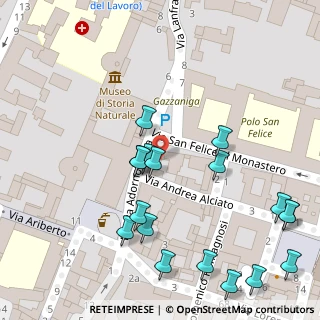 Mappa Piazza Botta Adorno Antoniotto, 27100 Pavia PV, Italia (0.06111)