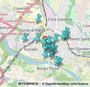 Mappa Piazza Botta Adorno Antoniotto, 27100 Pavia PV, Italia (0.6365)