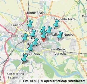 Mappa Via Porro, 27100 Pavia PV, Italia (1.415)