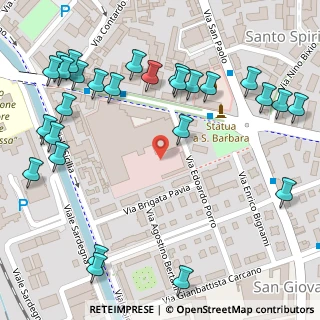 Mappa Via Porro, 27100 Pavia PV, Italia (0.16667)