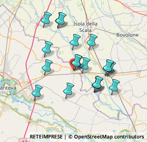 Mappa Via L. Boldrini, 46033 Castel D'ario MN, Italia (6.42421)