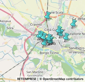 Mappa Via Alessandro Guidi, 27100 Pavia PV, Italia (1.09)