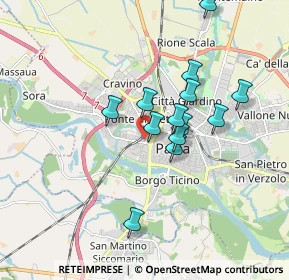 Mappa Via Alessandro Guidi, 27100 Pavia PV, Italia (1.46231)