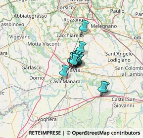 Mappa Via Alessandro Guidi, 27100 Pavia PV, Italia (5.46692)